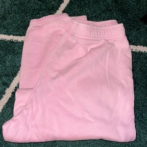 pink pacsun sweatpants